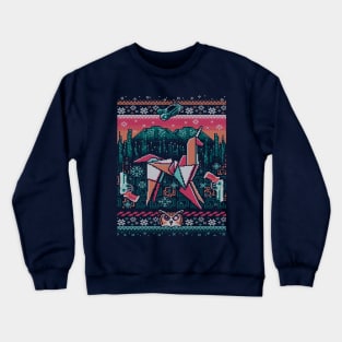 Nexus Xmas Sweater (Sunrise) Crewneck Sweatshirt